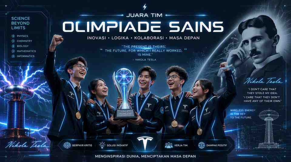 🏆 Tim Olimpiade Sains Sekolah Raih Juara Tingkat Kabupaten